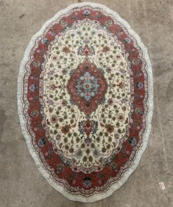 Tabriz Cork Wool & Silk Carpet