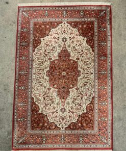Ghom Elegant Silk on Silk Carpet